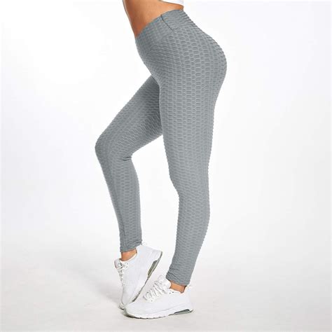 Eeuk Tik Tok Leggings Für Frauen Butt Lift Scrunch Workout Yoga Hose Hohe Taille