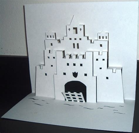 Kirigami Castle By Bookwyrm73 On Deviantart