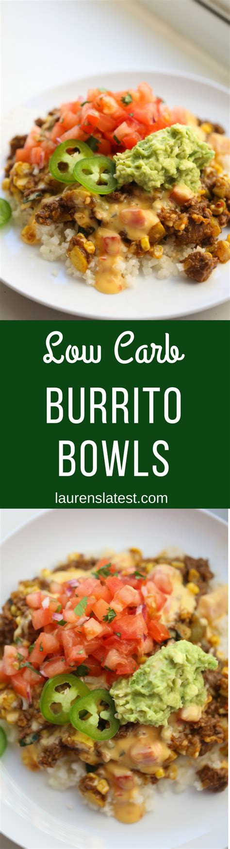 This recipe calls for either canned or fresh peppers (whichever you have). Low Carb Burrito Bowls | Recipe | Food recipes, Mexican ...