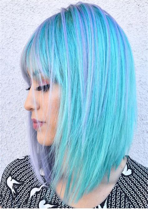 Arctic Dream Collab For The Shiny Sky Blue Hair Color Bright Hair