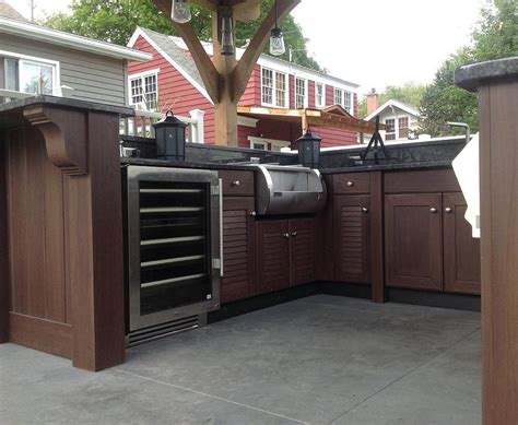 Our outdoor storage units are easy to move around. Outdoor Cabinetry | Weatherproof outdoor cabinets, Outdoor ...