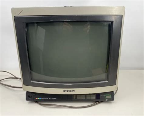 Vintage Tv Sony Trinitron Kv R Color Anolog Converter Parts
