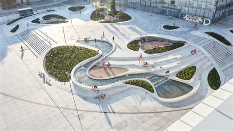 V Plaza Urban Development By 3deluxe Architecture Mooool