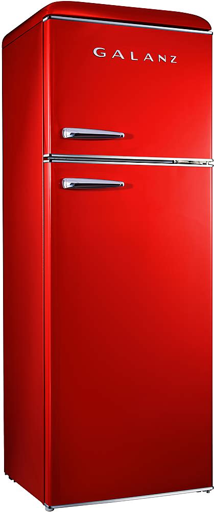 Galanz Retro Cu Ft Top Freezer Refrigerator Red Okinus Online