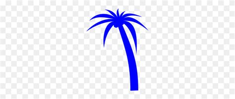 Blue Palm Tree Clip Art Palm Tree Leaf Png Stunning Free