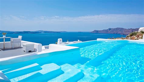 The Pool Canaves Oia Santorini
