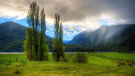 ニュージーランドで 美しい自然の風景の壁紙プレビュー