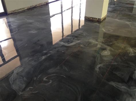 Alternatively, you can wipe these spills away with a soft cloth. Decorative and Durable Indoor Concrete Flooring Options
