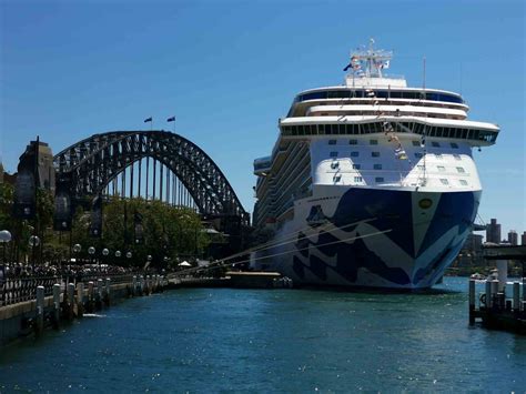 Majestic Princess At Overseas Cruise Terminal Sydney Photo