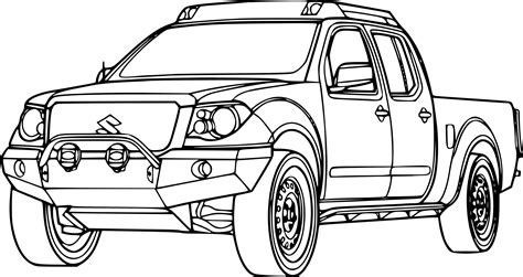 Dessine les coloriages voiture de police de dessin et coloriage en ligne pour enfants. voiture 4x4 coloriage