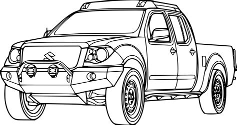 Voir plus d'idées sur le thème dessin animé cars, coloriage, dessin voiture. Coloriage Voiture 4x4 à imprimer sur COLORIAGES .info