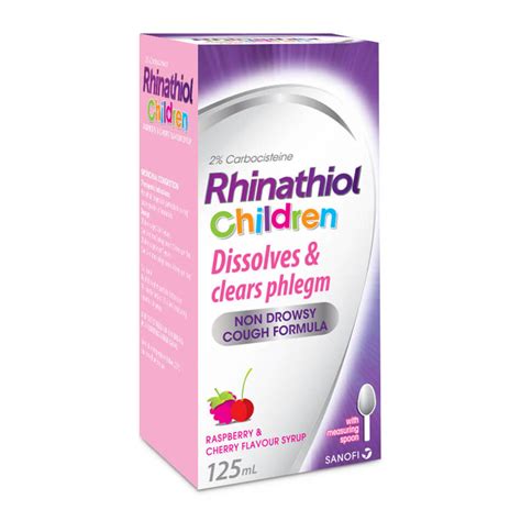 Rhinathiol Children Cough Syrup 2 125ml Cough Cold And Allergy