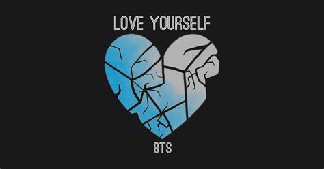 Love yourself 結 'answer' is a repackaged album for their 3rd full album performed by south korean boy group, bts. Love Yourself BTS (Blue) - Bts - Sticker | TeePublic