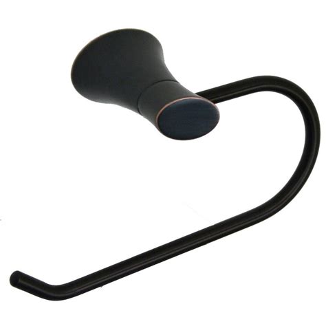 The oil rubbed bronze toilet paper holder is especially attractive for a natural looking bathroom. Ultra Faucets Contemporary Single Post Toilet Paper Holder ...