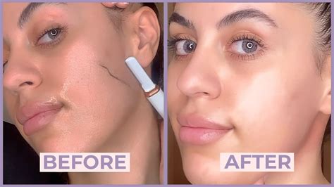 Testing The Viral Skincare Razor Shaving My Face Youtube