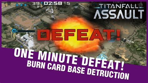 Titanfall Assault One Minute Defeat Youtube