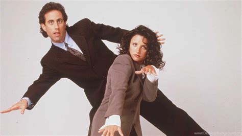 Celebrating Elaines Awkward Seinfeld Dance Desktop Background