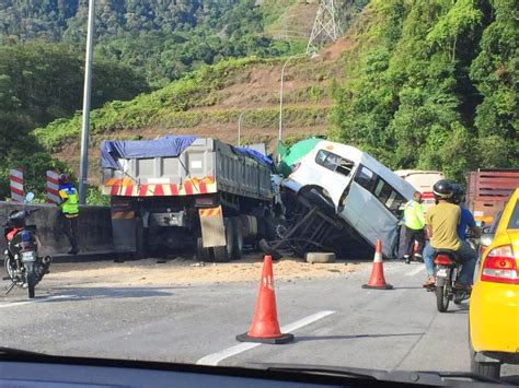 Terkini Kemalangan Ngeri Turun Bukit Selepas Terowong Genting Sempah