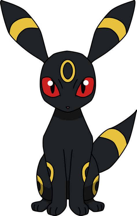 Umbreon Sitting Png By Proteusiii On Deviantart