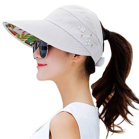 Hindawi Sun Hats For Women Wide Brim Sun Hat Uv Protection Caps Floppy