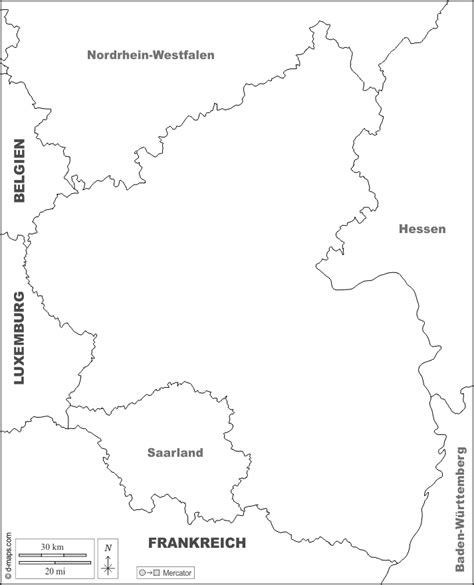 Rheinland Pfalz Kostenlose Karten Kostenlose Stumme Karte Kostenlose