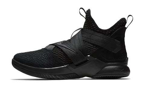 Official Images Nike Lebron Soldier 12 Sfg Triple Black