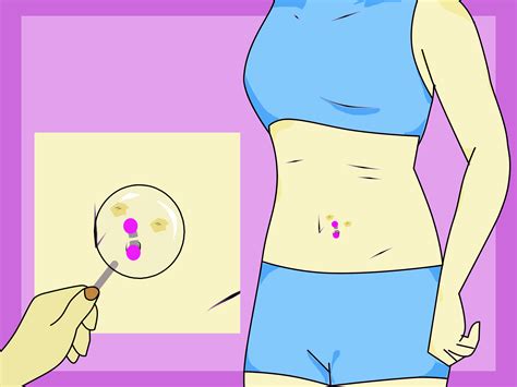 piercing your own belly button