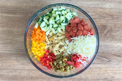 Pepperoni Pasta Salad — Fresh Simple Home