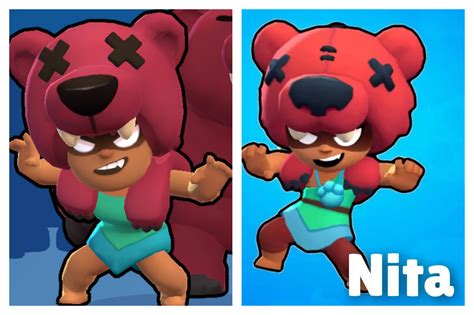 Lee jonghoon, lee jinhee, kim jonghwan animator : Nita became a male : Brawlstars