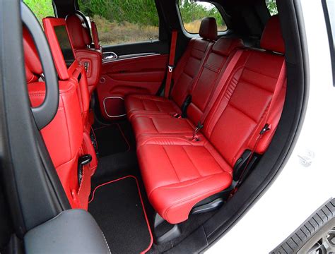 2018 Jeep Grand Cherokee Trackhawk Rear Seats Automotive Addicts