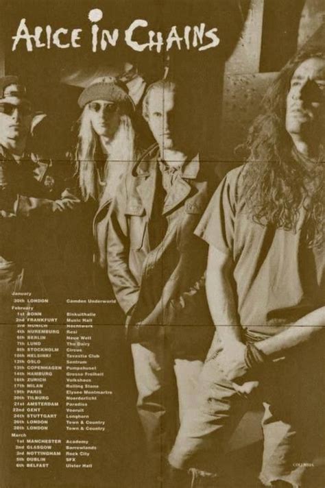 Alice In Chains Alice In Chains Music Poster Band Posters