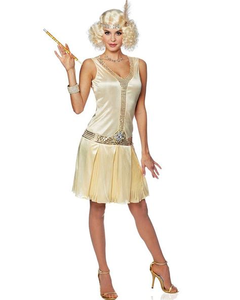 1920s champagne debutante womens costume all womens flapper costume 1920s costume flapper