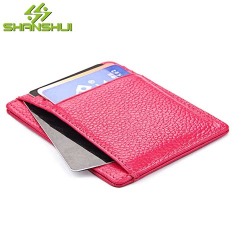Women S Slim Fit Credit Card Holder Wallet NAR Media Kit
