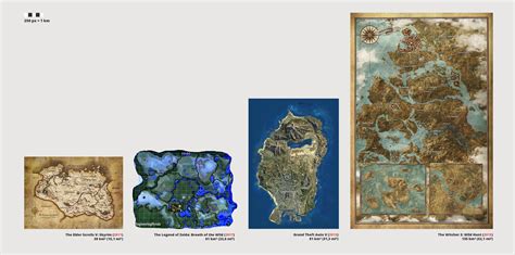 Zelda Breath Of The Wild Fair Map Comparison Gaming
