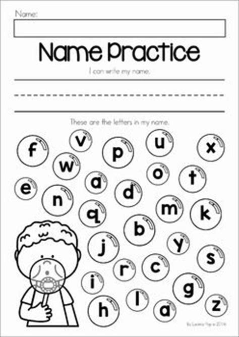 kindergarten summer worksheet packets preschool names