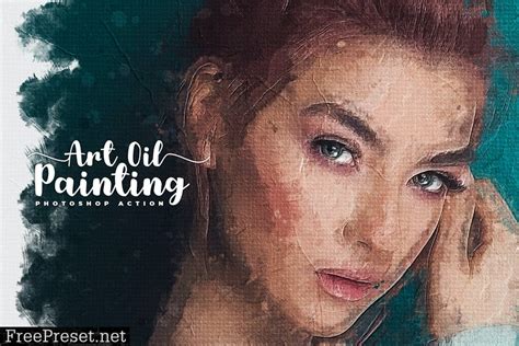 Art Oil Painting Photoshop Action