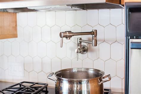 Welcome to our dream kitchen! Installing a Pot Filler in the Kitchen | Diana Elizabeth