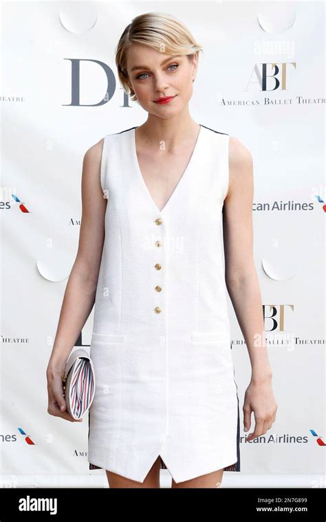 Model Jessica Stam Arrives For The American Ballet Theatre Spring Gala