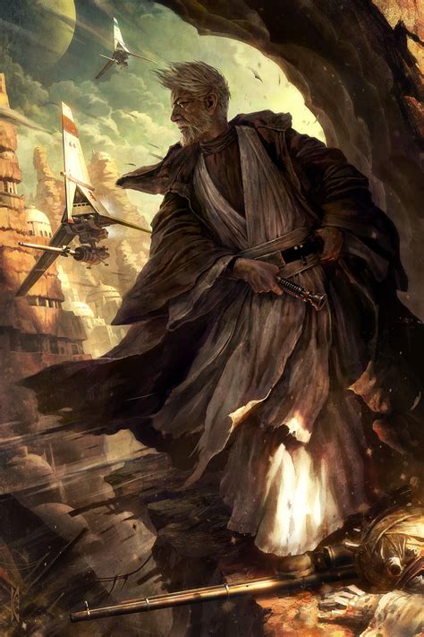 Obi Wan Kenobi By Raymond Swanland Rstarwars