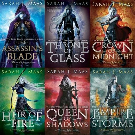 Throne Of Glass Series By Sarah J Maas Throne Of Glass Throne Of