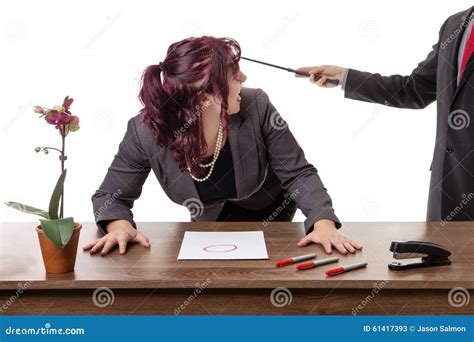 The Boss At Work Stock Image Image Of Office Erotic 61417393