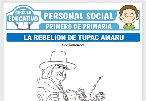 Rebelion De Tupac Amaru Para Primero De Primaria Fichas Gratis