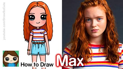 How To Draw Max From Stranger Things Stranger Things Max And Eleven