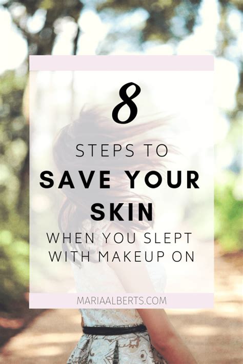 What To Do When You Slept With Makeup On With Images Skin Care Tutorial Natural Skin Care