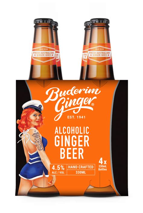 Alcoholic Ginger Beer Ml Buderim Ginger