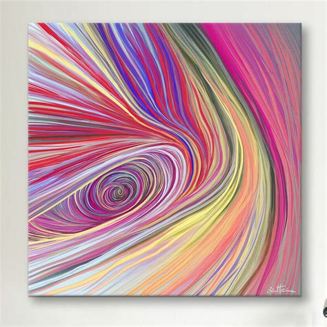 Icanvas Pure Abstract Bis By Ben Heine Graphic Art On Wrapped Canvas