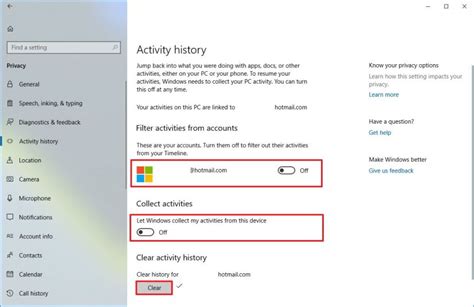 How To Disable Timeline On Windows 10 • Pureinfotech