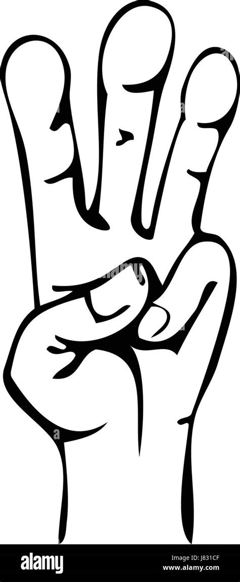 Cartoon Fingers Hi Res Stock Photography And Images Alamy