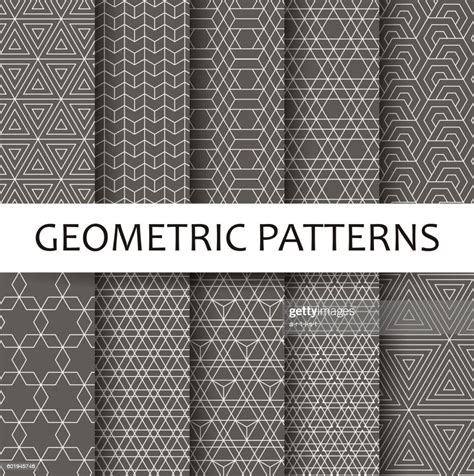 Geometric Seamless Pattern High Res Vector Graphic Getty Images