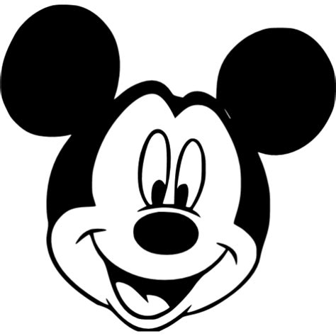 Download mickey mouse icon and use any clip art,coloring,png graphics in your website, document or presentation. Black mickey mouse 9 icon - Free black Mickey Mouse icons